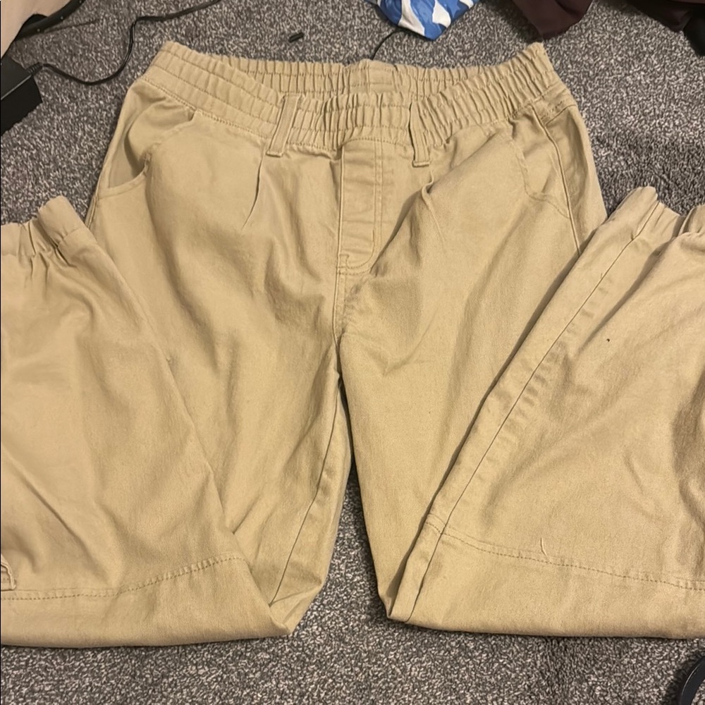 VIP Tan cargo Relaxed Fit Elastic Waist